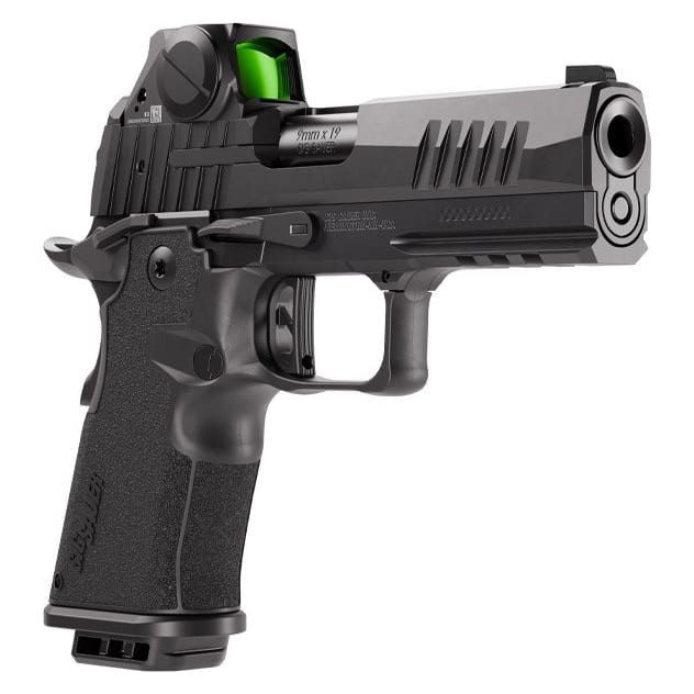 Sig Sauer P211 Carry 9mm 4.2" Bull Bbl Black Handgun w/ Romeo-X SIG LOC Optic, Ambi Controls, 1x17rd & 2x21rd Magazines 211CA-9-BXR3-RXSL