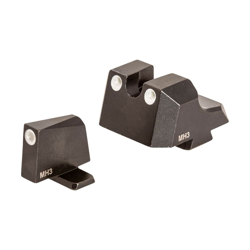 Springfield Armory Echelon DPP Height 3-Dot Tritium Black Iron Sight Set EC5028-3D-RET - Springfield Armory
