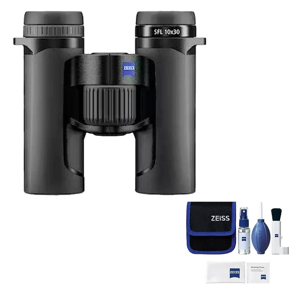Zeiss Sport Optics Zeiss SFL 10x30 Binoculars and Cleaning Kit Bundle 523024-Zeiss-2127-990-KIT - ZEISS