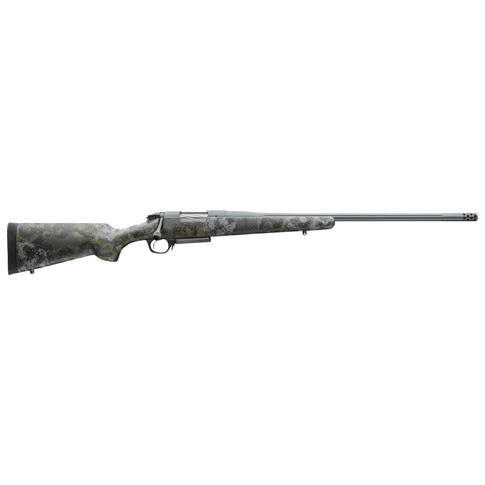 Bergara Rifles Premier Series Canyon .25 Creedmoor 1:7.5 20" Steel Fluted Bbl Omni Brake Carbon Fiber Stock Bolt-Action Rifle w/(1) 3rd Mag BPR26-25CM - Bergara