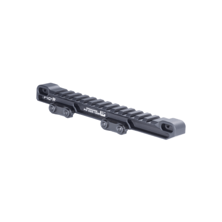 Badger Ordnance Condition One Pic-R .625" Tall Aluminum Black Riser Rail 625-130B - Badger Ordnance