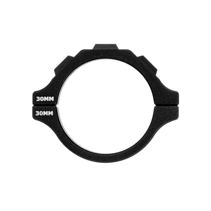 MDT 30mm Scope Tube Mounts with Adjustable V-Mount, Black 108716-BLK - MDT