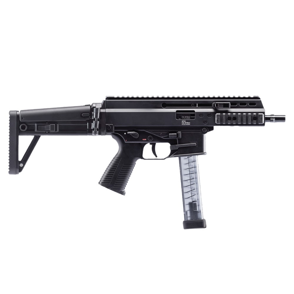 B&T APC9 FRT 9x19mm 1:10 6.8" Bbl 3-Lug Muzzle Rare Breed Forced Reset Trigger B&T Lower Receiver SBR (NFA) w/(1) 30rd Mag BT-36039-SBR-MBT-FRT - B&T