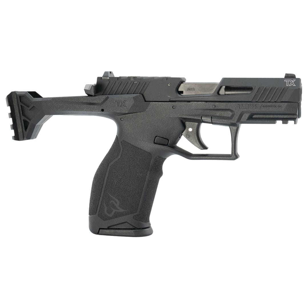 Taurus TX22 Gen3 Brace Ready 22LR 4.1" Bbl Black Optic Ready Handgun w/ Accessory Rail & 2x10rd Magazines 1-3TX22P341-10