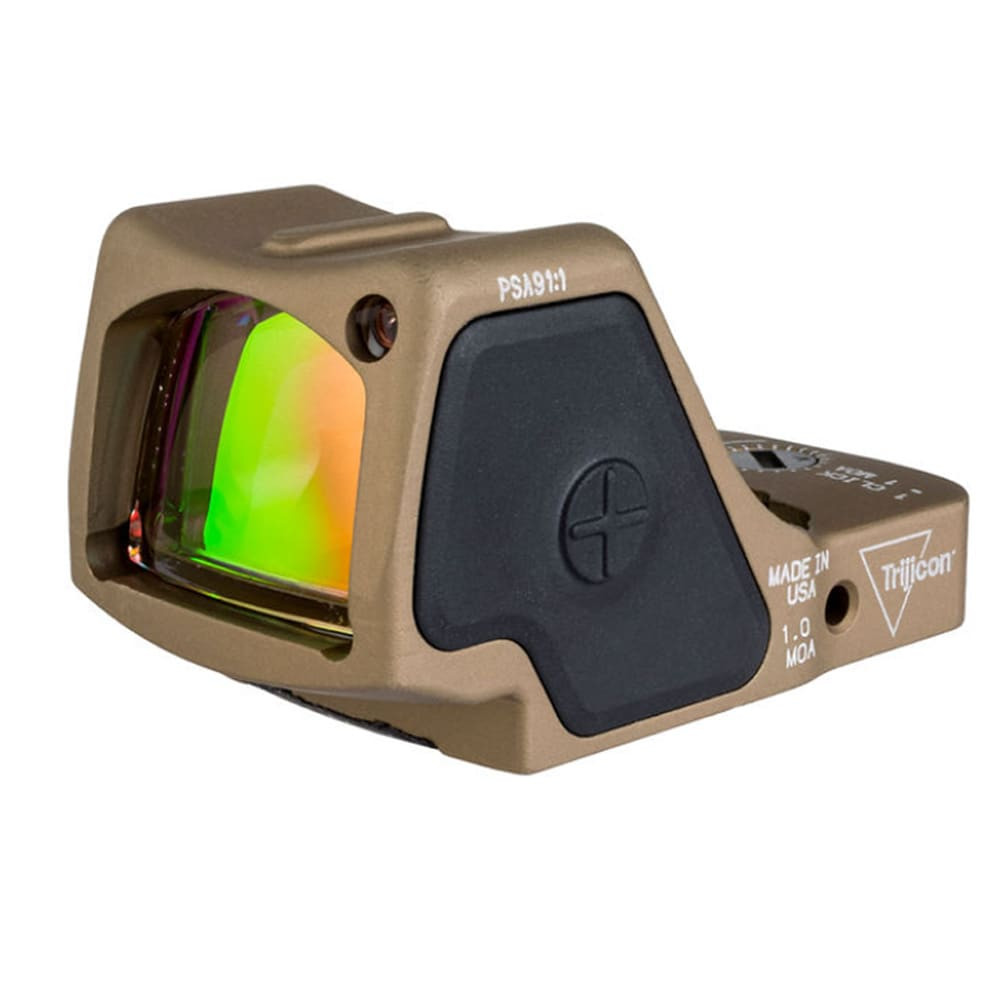Trijicon RMR HD 55 MOA Adjustable LED Reticle Red Dot Sight w/ 1 MOA Dot, Hard Anodized Coyote Brown 3200012 - Trijicon