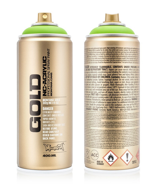 Montana Gold Spray Paint 400ml | Mainline Art & Graffiti Store Edinburgh