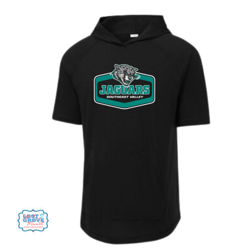 Jaguars Short Sleeve Hooded Tri Blend Tee