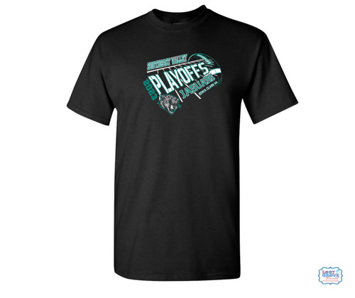 2023 Jaguar Football State Playoffs Short Sleeve Tee (Adult & Youth)