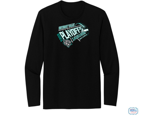 2023 Jaguar Football State Playoffs Long Sleeve Tee (Adult & Youth)