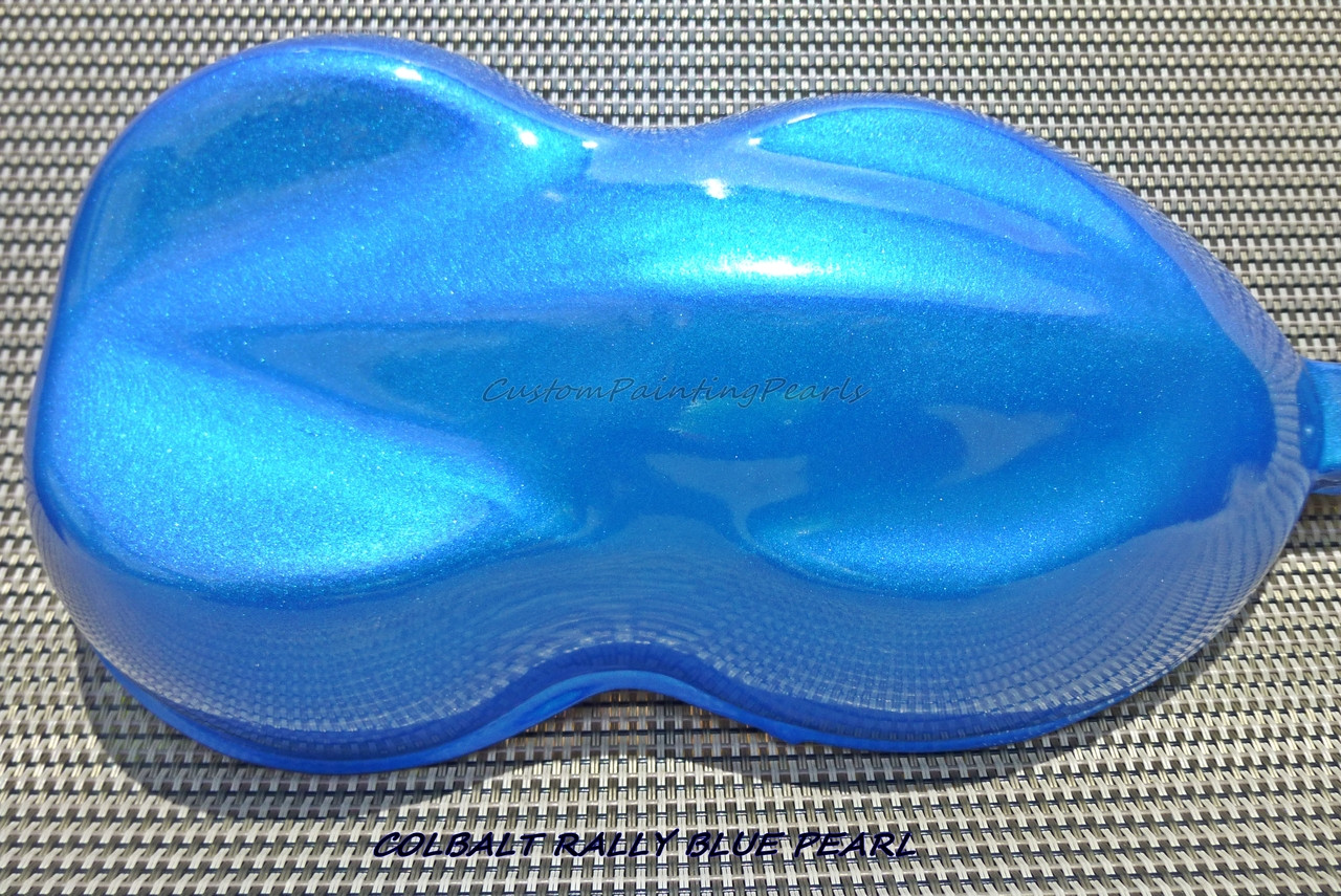 Cobalt Candy Blue Pearl Paint