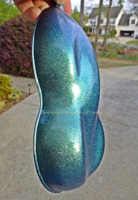 Green-Gold-Blue Chameleon
