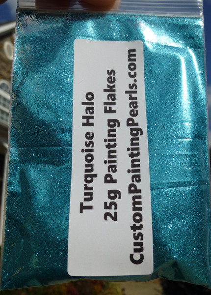 Turquoise Halo Flakes .008"