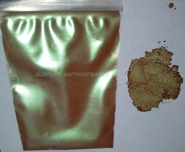 Orangeish/Bronze-Green Pearl