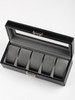 Rothenschild watch box RS-1679-5BK for 5 watches black