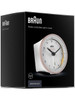 Braun BC07PW-DCF classic radio controlled alarm clock