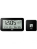 Braun BC13BP digital alarm clock w- weather station