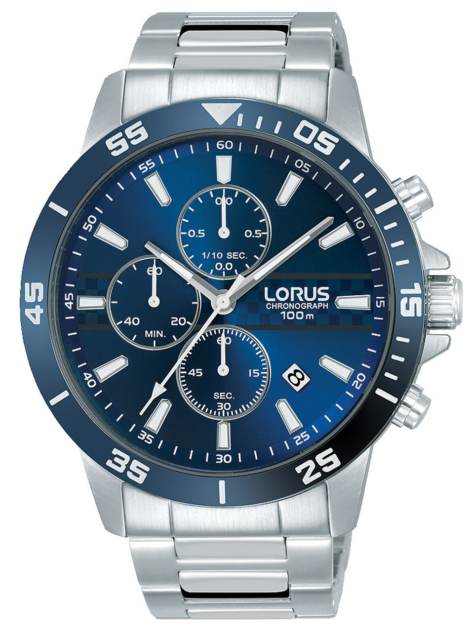 Lorus RM303FX9 Chrono Men\'s 44mm 10ATM - owlica | Genuine Watches