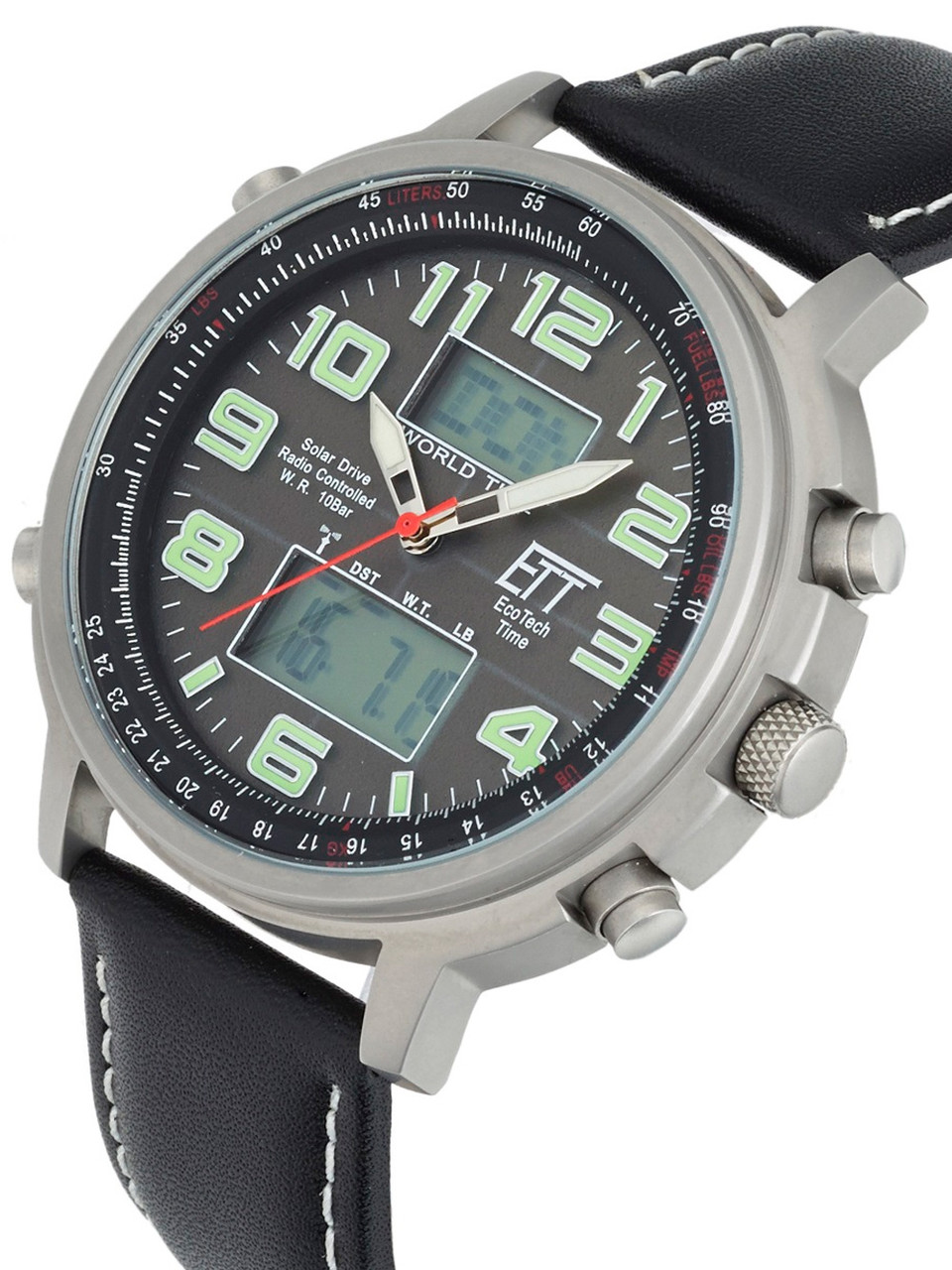 ETT EGS-11301-22L Solar Drive Radio Controlled | owlica Chrono 48mm - Hunter 10ATM Genuine Watches II