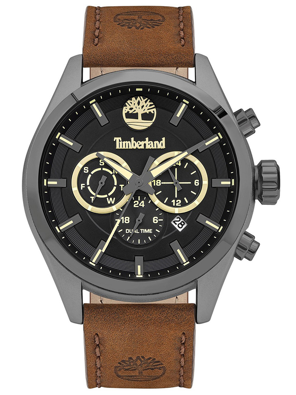 Timberland TBL16062JYU-02 Men\'s Genuine owlica 5ATM Watches 45mm | - Ashmont