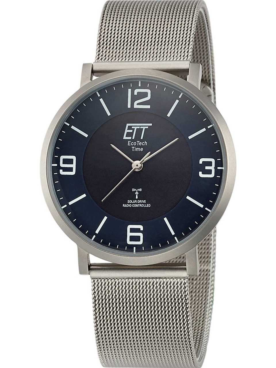 ETT EGS-11408-80M Men's solar radio controlled watch 40mm 5ATM - owlica |  Genuine Watches
