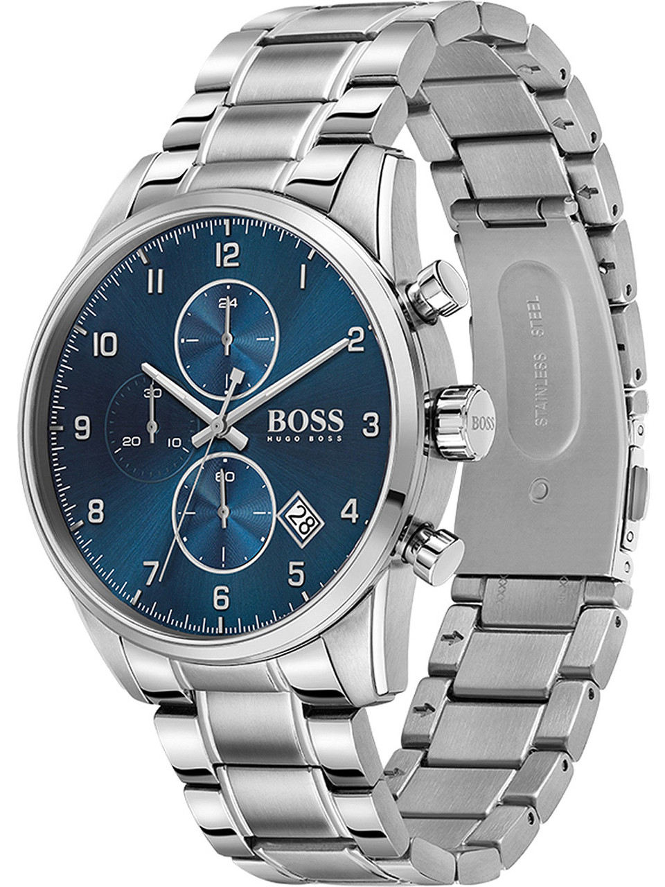 Hugo Boss 1513784 Skymaster chronograph 44mm 5ATM - owlica | Genuine Watches