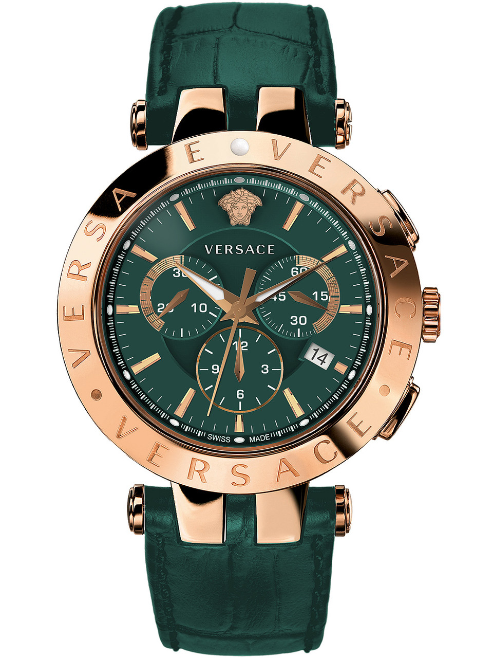 Versace VERQ00420 V-Race chronograph 42mm 5ATM - owlica | Genuine