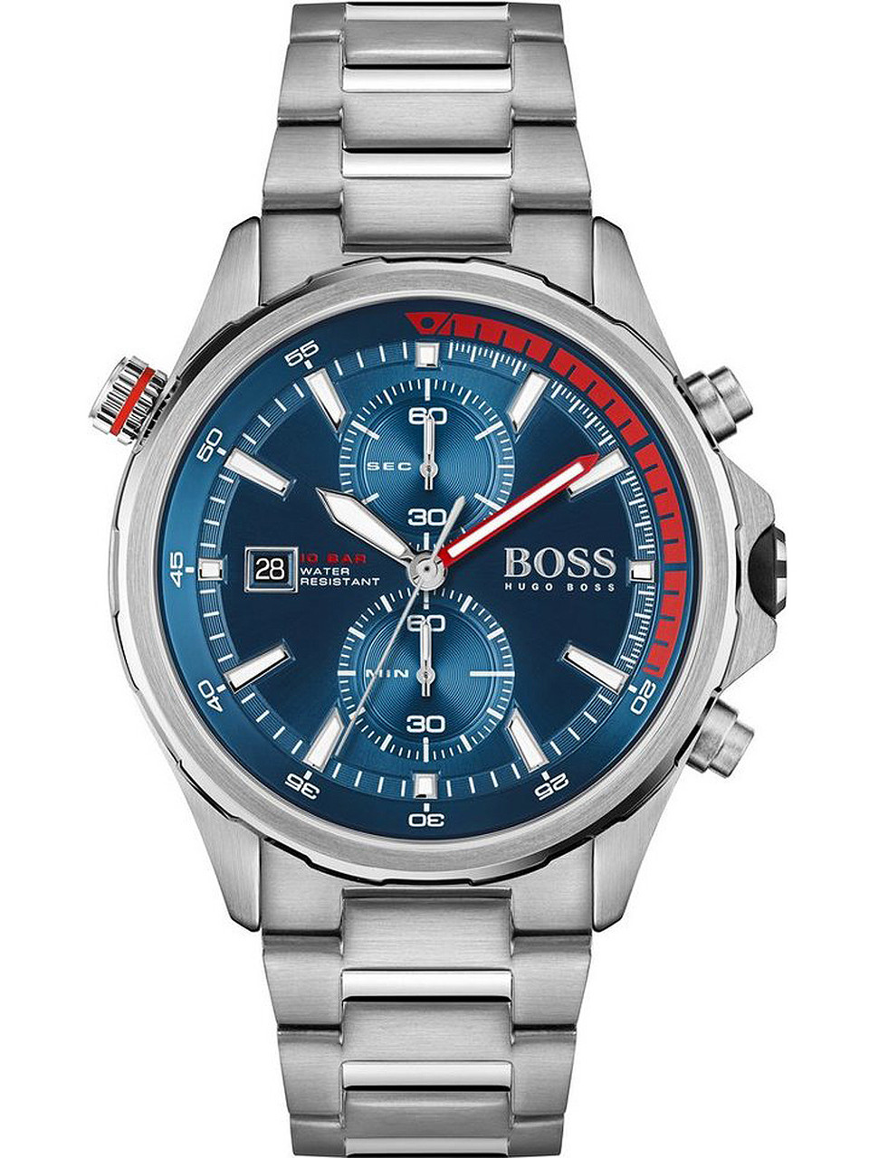 Hugo Boss Genuine Watches chrono 46mm - | owlica 10ATM Globetrotter 1513823