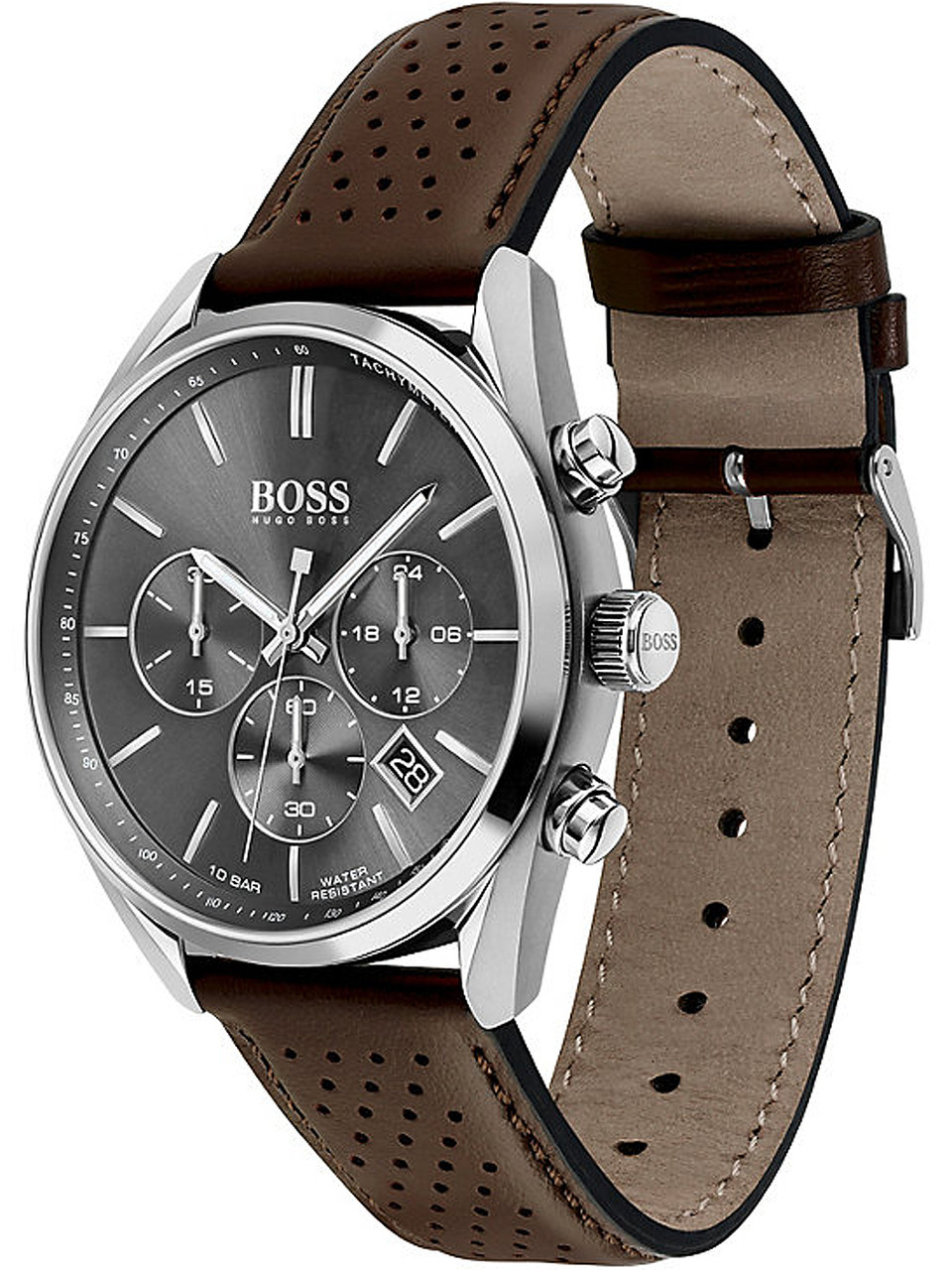 Watches - 10ATM Boss 44mm Genuine Champion chrono 1513815 | Hugo owlica