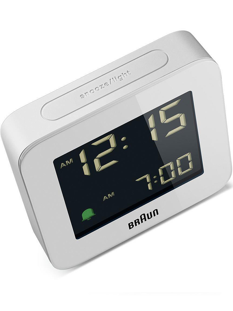 Braun BC09W classic digital alarm clock - owlica | Genuine Watches