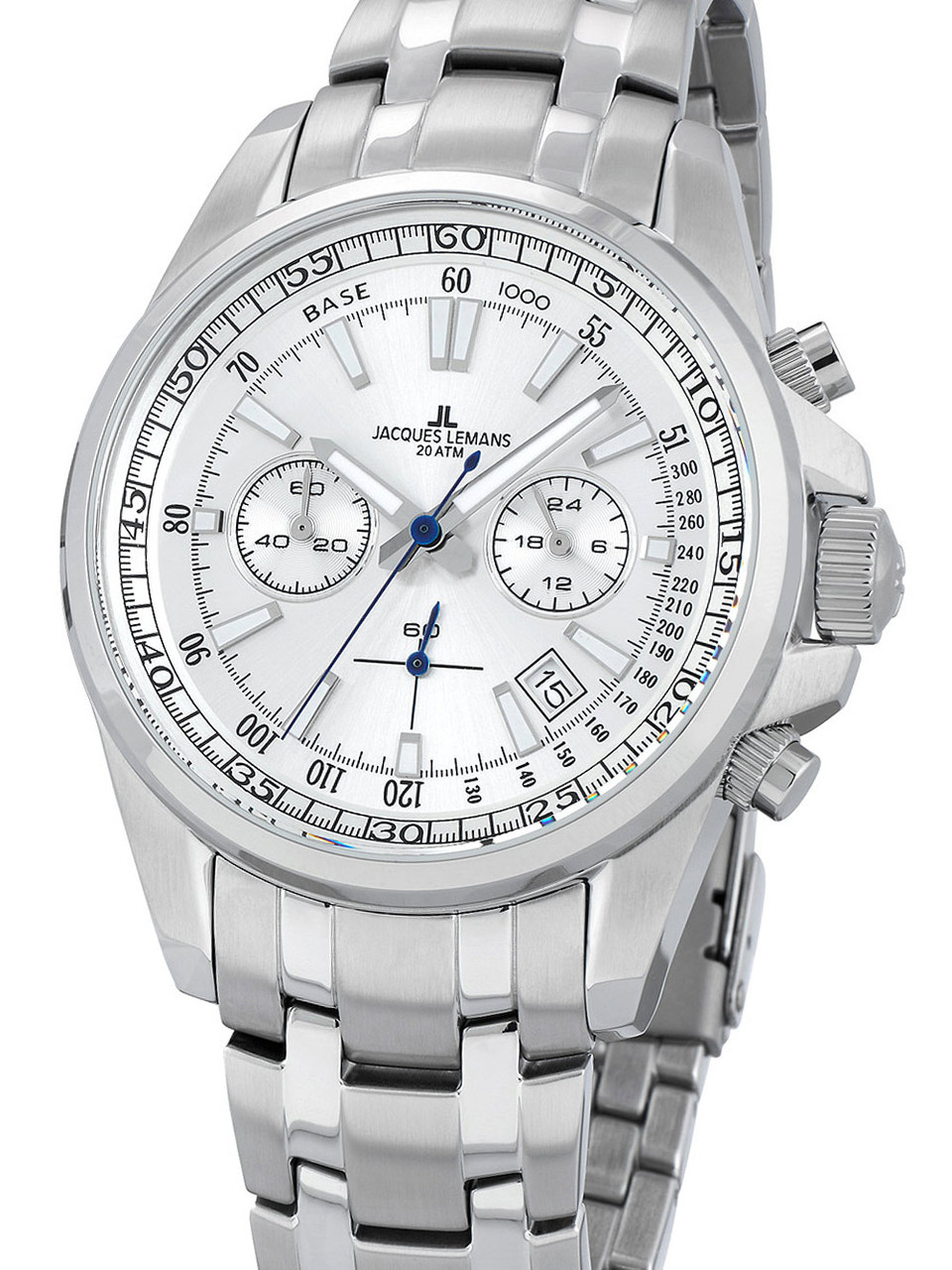Jacques Lemans 1-2117J Liverpool chronograph 44mm 20ATM - owlica | Genuine  Watches