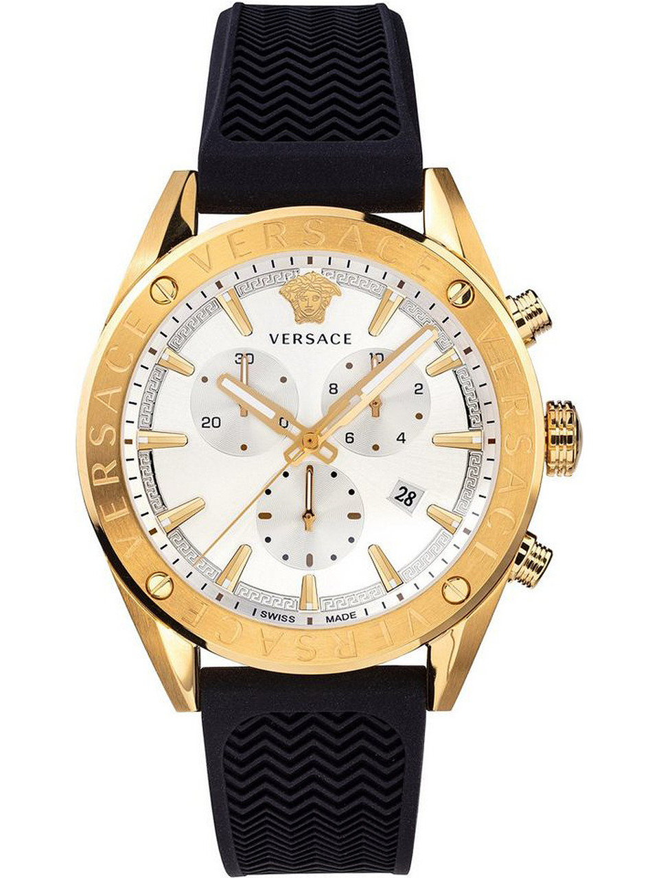 Versace VEHB00219 V-chrono chrono 45mm 5ATM - owlica | Genuine Watches