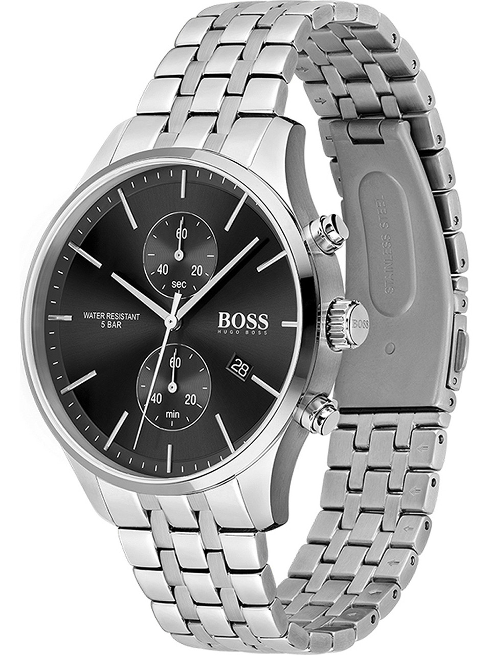 Hugo Boss 1513869 Associate chronograph 42mm 5ATM - owlica | Genuine Watches