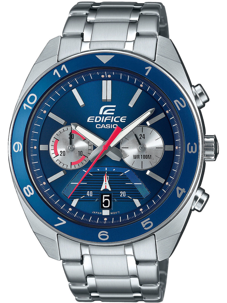 45mm 10ATM - owlica chronograph Watches Casio Edifice EFV-590D-2AVUEF Genuine |