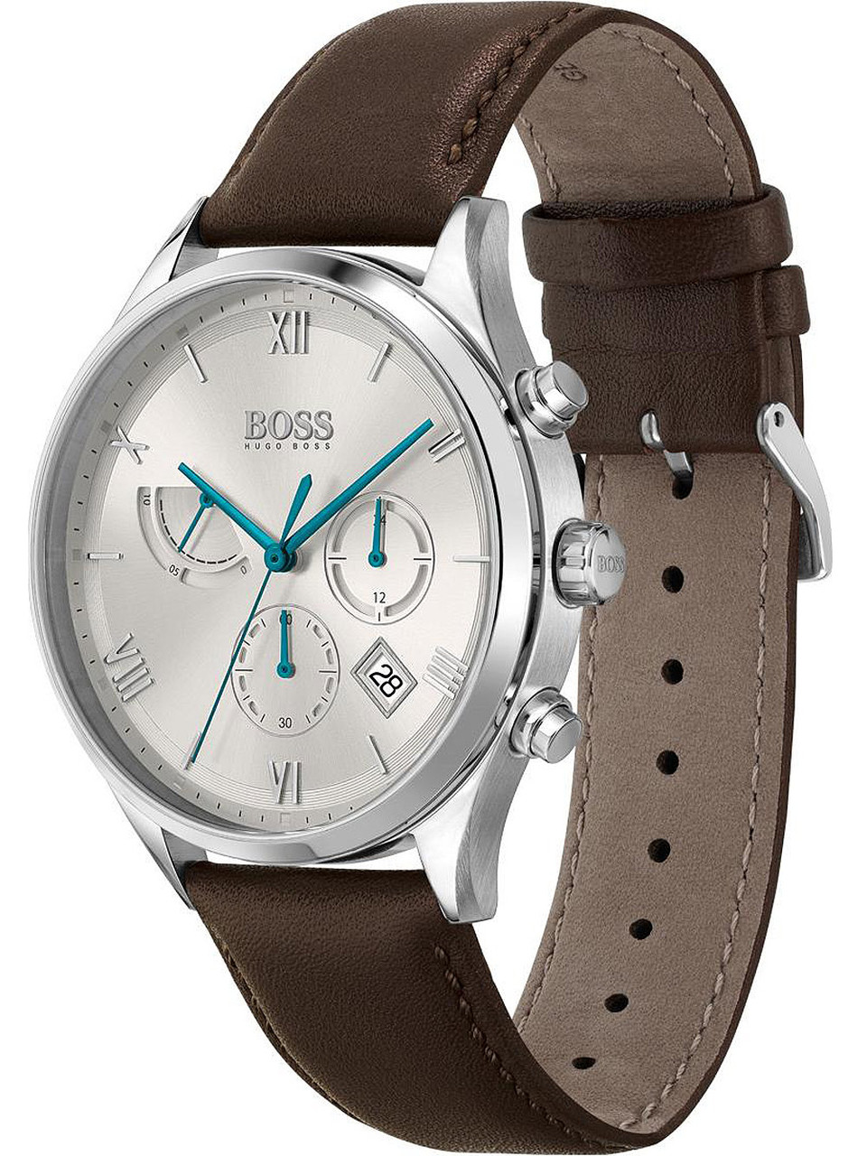 Hugo Boss 1513889 Gallant 44mm - owlica Genuine 5ATM Watches chrono 