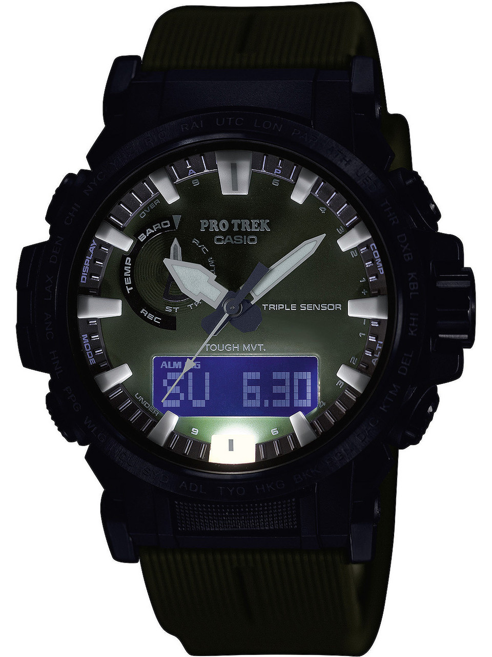 Casio PRW-61Y-3ER Pro-Trek Radio Controlled Solar 47mm 10ATM