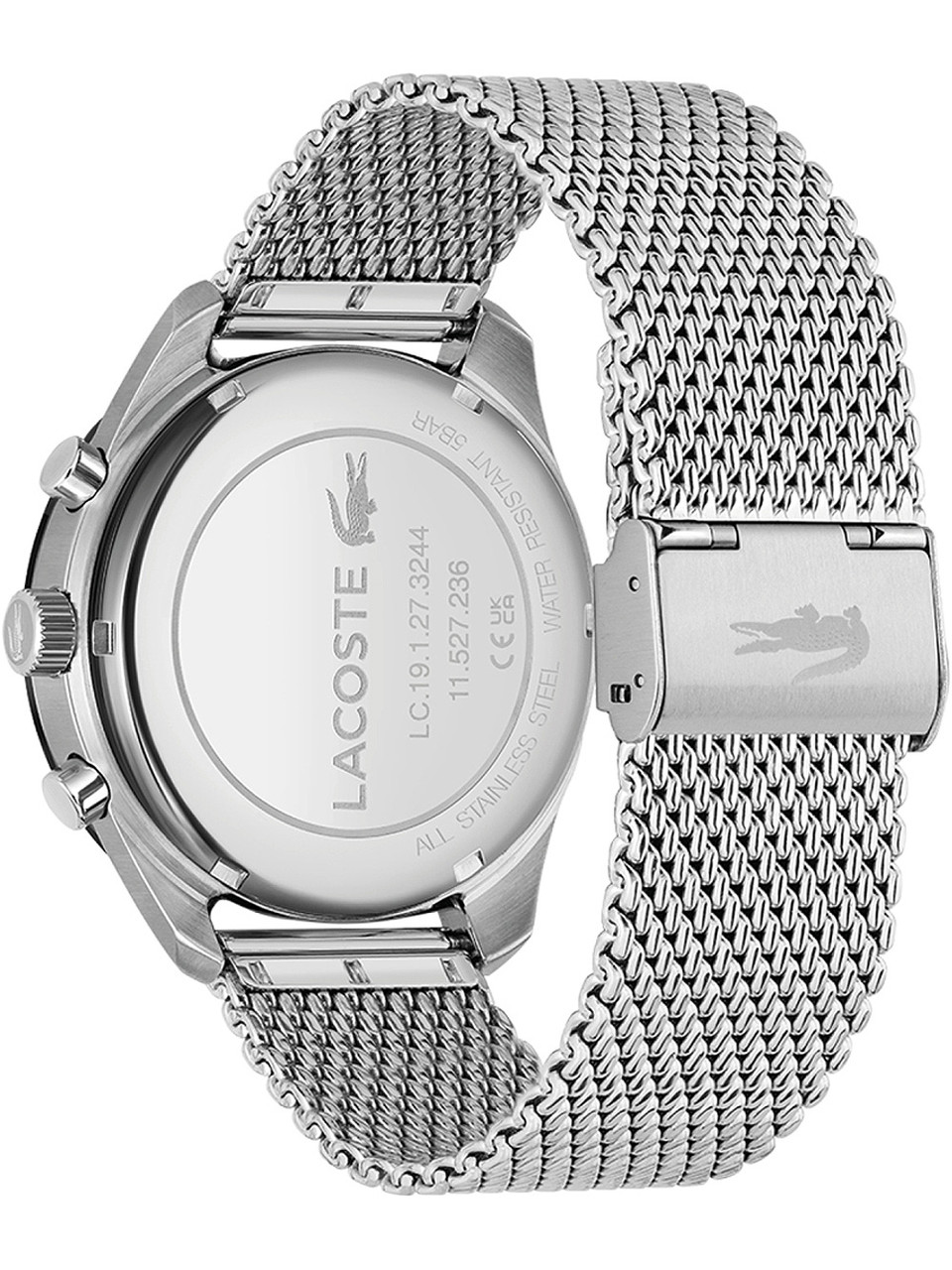 2011163 Watches Genuine - Boston 42mm chronograph owlica | Lacoste 5ATM