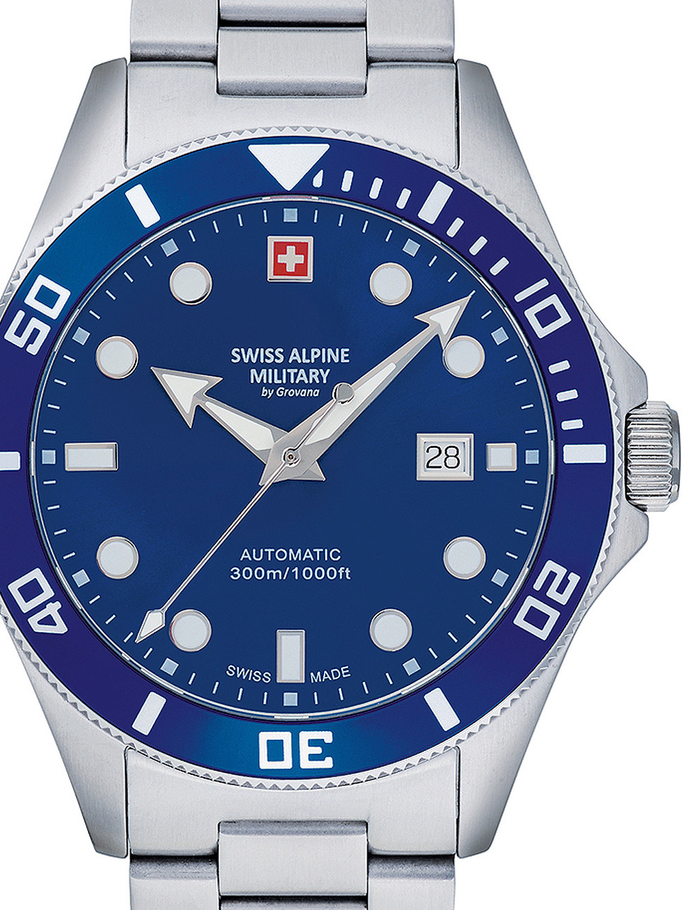 Swiss Alpine Military Chronograph (Blue)