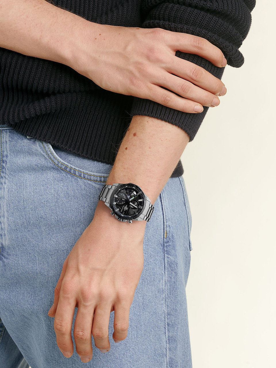 Casio EFS-S620DB-1AVUEF Edifice Genuine Watches | owlica solar 46mm - 10ATM