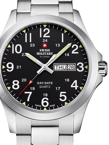 Swiss Military SMP36040-25 Men's 42mm 5ATM