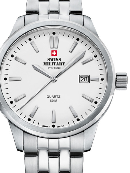 Swiss Military SMP36009-02 Men's 41mm 5ATM