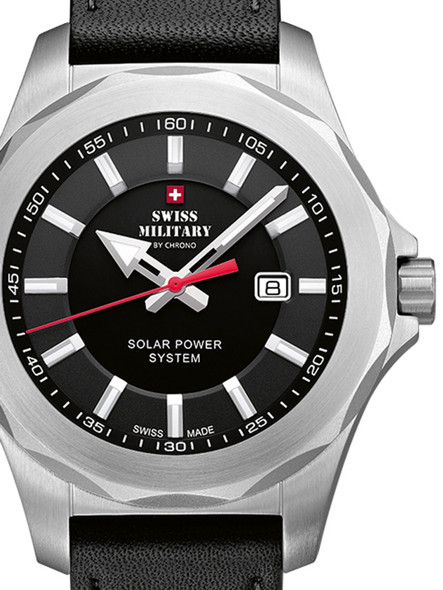 Swiss Military SMS34073-04 Solar Men's 42mm 10ATM