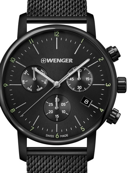 Wenger 01-1743-116 Urban Classic Chronograph 44mm 10ATM