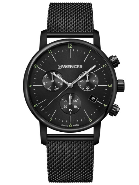 Wenger 01-1743-116 Urban Classic Chronograph 44mm 10ATM