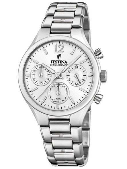 Festina F20391-1 Boyfriend Chronograph Women's 36mm 5ATM