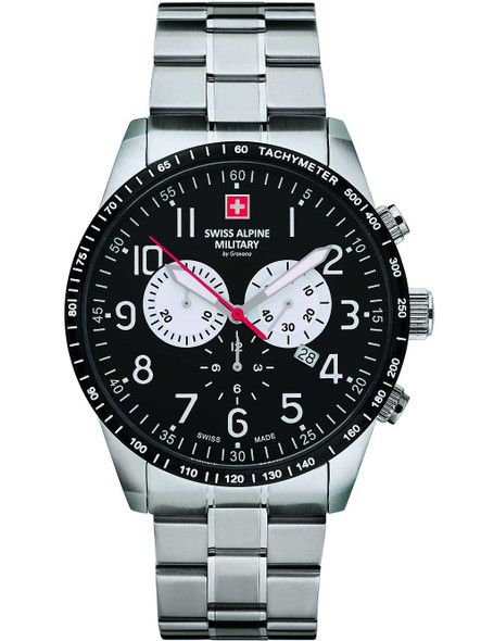 Swiss Alpine Military 7082-9137 chrono Men's watch 45mm 10ATM