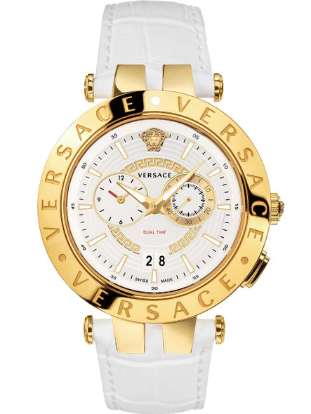 Versace VEBV00319 New V-Race dual-time 46mm 5ATM