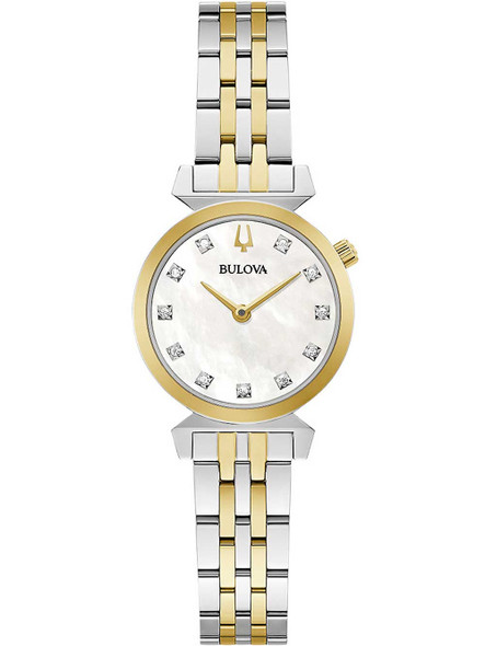 Bulova 98P202 Regatta diamond watch (11) Women's 24mm 3ATM