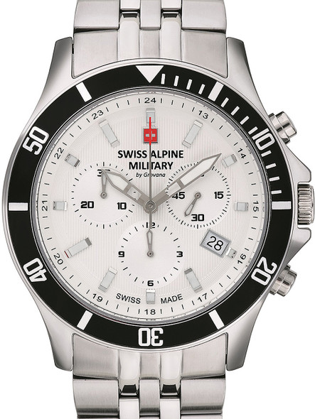 Swiss Alpine Military 7022-9132 chronograph 42mm 10ATM