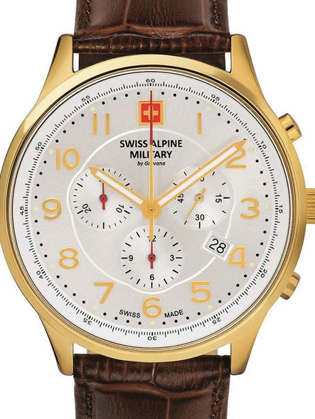 Swiss Alpine Military 7084-9512 Chronograph 43mm 10ATM