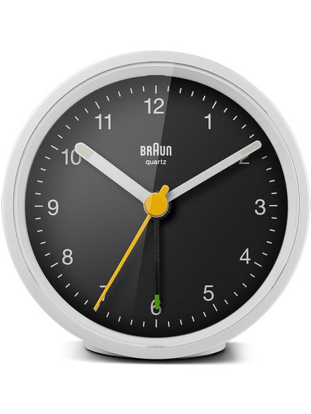 Braun BC12WB classic alarm clock